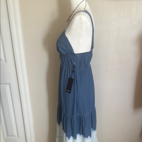 Denim Ombre Maxi Dress - Picture 6 of 12